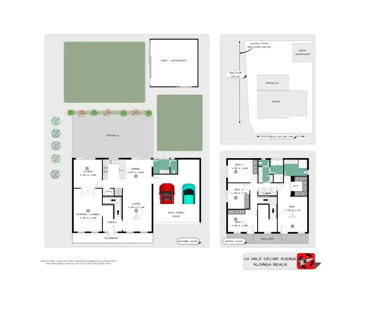 Floorplan of Homely house listing, 28 Wild Orchid Avenue, Aldinga Beach SA 5173