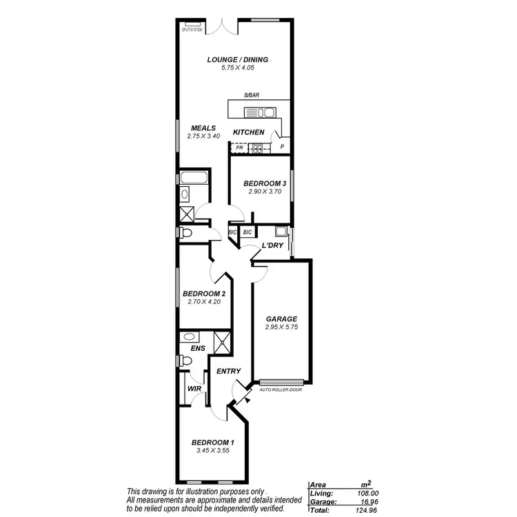 Floorplan of Homely house listing, 4 Kiltie Avenue, Windsor Gardens SA 5087