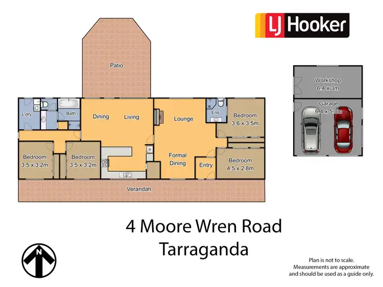 Floorplan of Homely rural property listing, 4 Moore-Wrens Road, Tarraganda NSW 2550