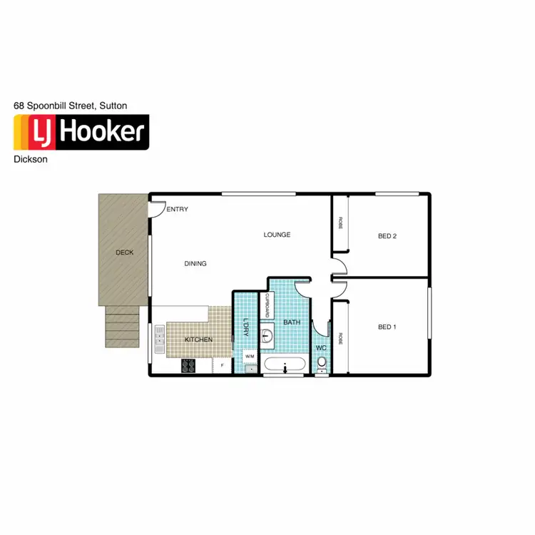 Floorplan of Homely other listing, 68 Spoonbill Crescent, Sutton NSW 2620