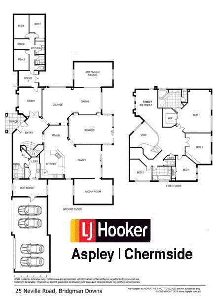 Floorplan of Homely house listing, No.25 Neville Road, Bridgeman Downs QLD 4035
