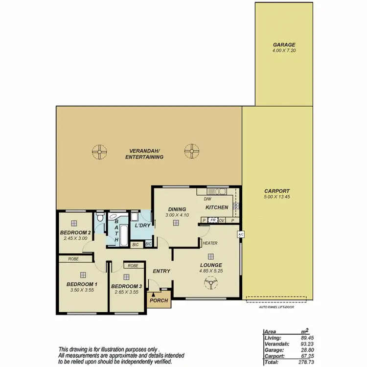 Floorplan of Homely house listing, 18 Chichester Court, Salisbury Heights SA 5109