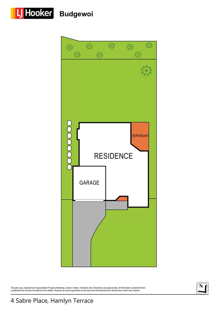 Floorplan of Homely house listing, 4 Sabre Place, Hamlyn Terrace NSW 2259