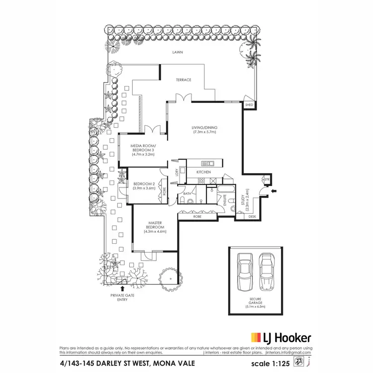Floorplan of Homely unit listing, 4/143-145 Darley Street, Mona Vale NSW 2103