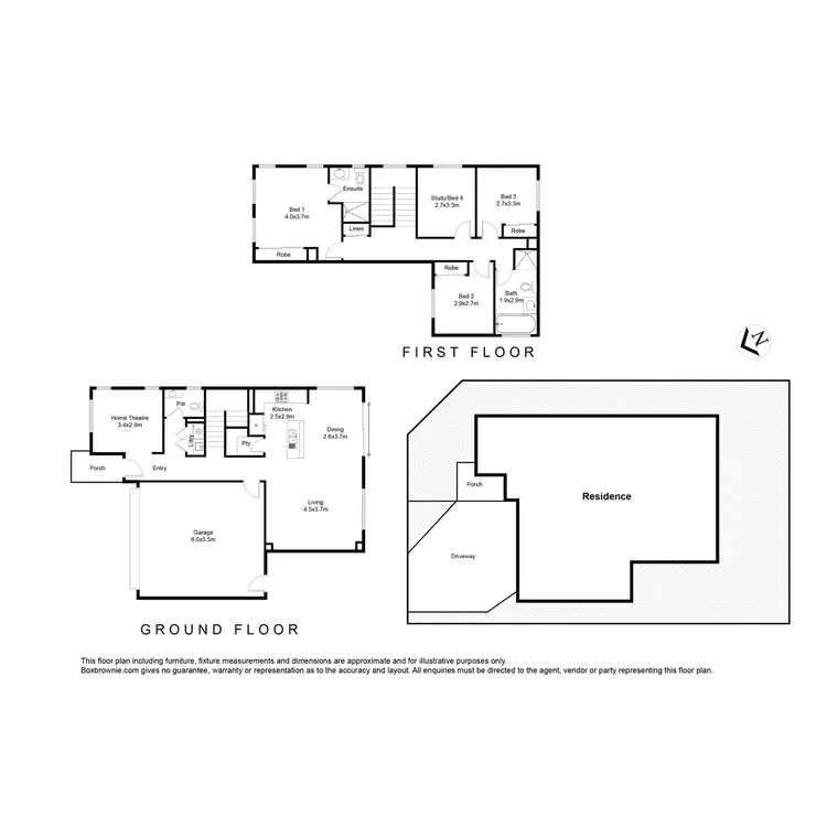 Floorplan of Homely house listing, 38 Bowling Avenue, Point Cook VIC 3030