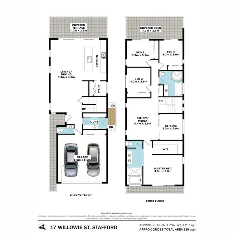 Floorplan of Homely house listing, 17 Willowie Street, Stafford QLD 4053