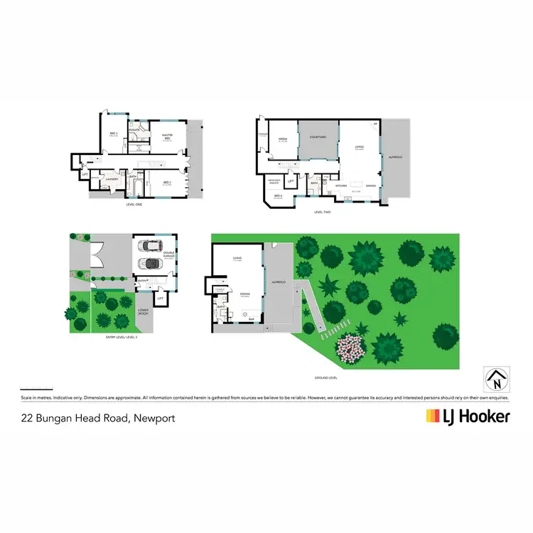 Floorplan of Homely house listing, 22 Bungan Head Road, Newport NSW 2106