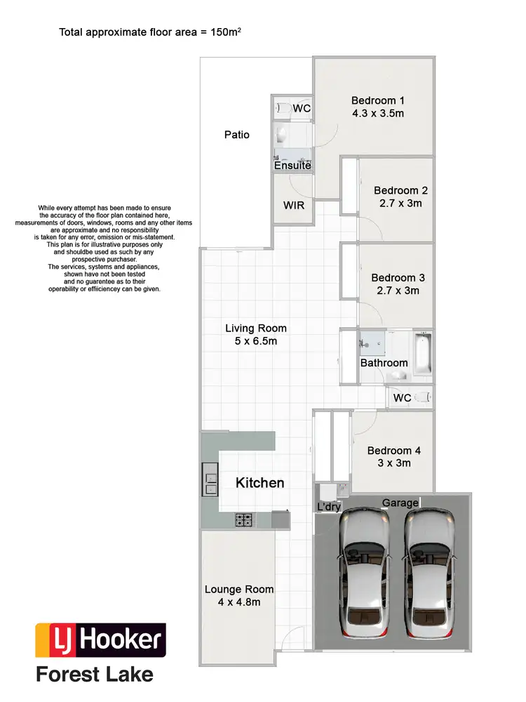 Floorplan of Homely house listing, 106 Sanctuary Drive, Forest Lake QLD 4078