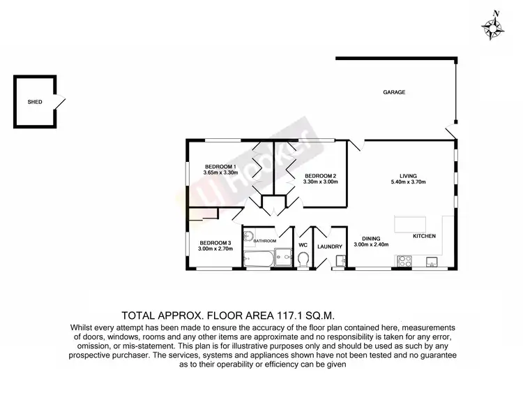 Floorplan of Homely house listing, 41 Basswood Street, Algester QLD 4115