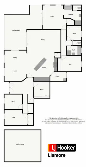 Floorplan of Homely house listing, 1 Henderson Place, Modanville NSW 2480