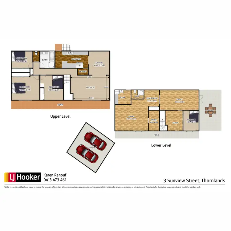 Floorplan of Homely house listing, 3 Sunview Street, Thornlands QLD 4164