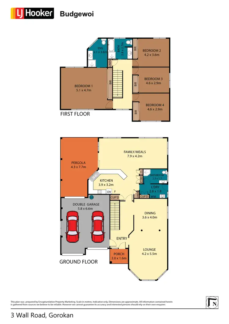 Floorplan of Homely house listing, 3 Wall Road, Gorokan NSW 2263