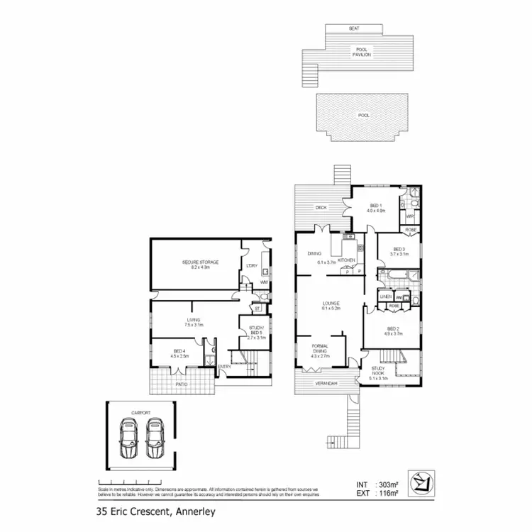 Floorplan of Homely house listing, 35 Eric Crescent, Annerley QLD 4103
