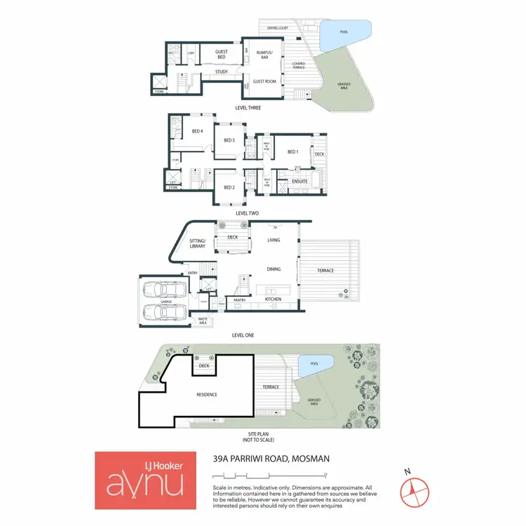 Floorplan of Homely house listing, 39A Parriwi Road, Mosman NSW 2088