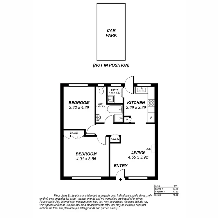 Floorplan of Homely house listing, 2/1 Elliot Street, Toorak Gardens SA 5065