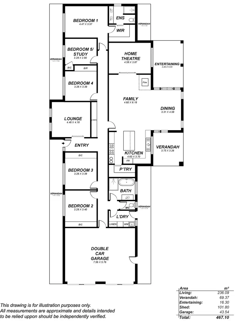 Floorplan of Homely house listing, 330 Church Hill Road, Echunga SA 5153
