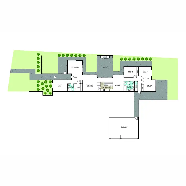 Floorplan of Homely house listing, 3 Melbourne Avenue, Forrest ACT 2603