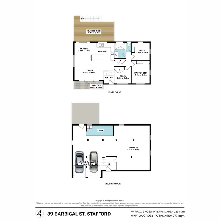 Floorplan of Homely house listing, 39 Barbigal Street, Stafford QLD 4053