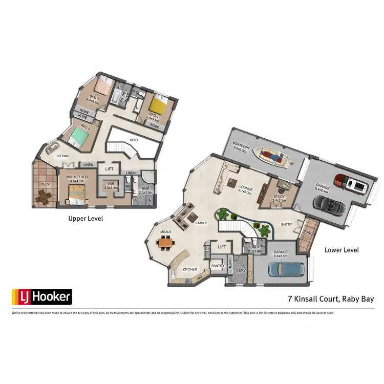 Floorplan of Homely house listing, 7 Kinsail Court, Cleveland QLD 4163