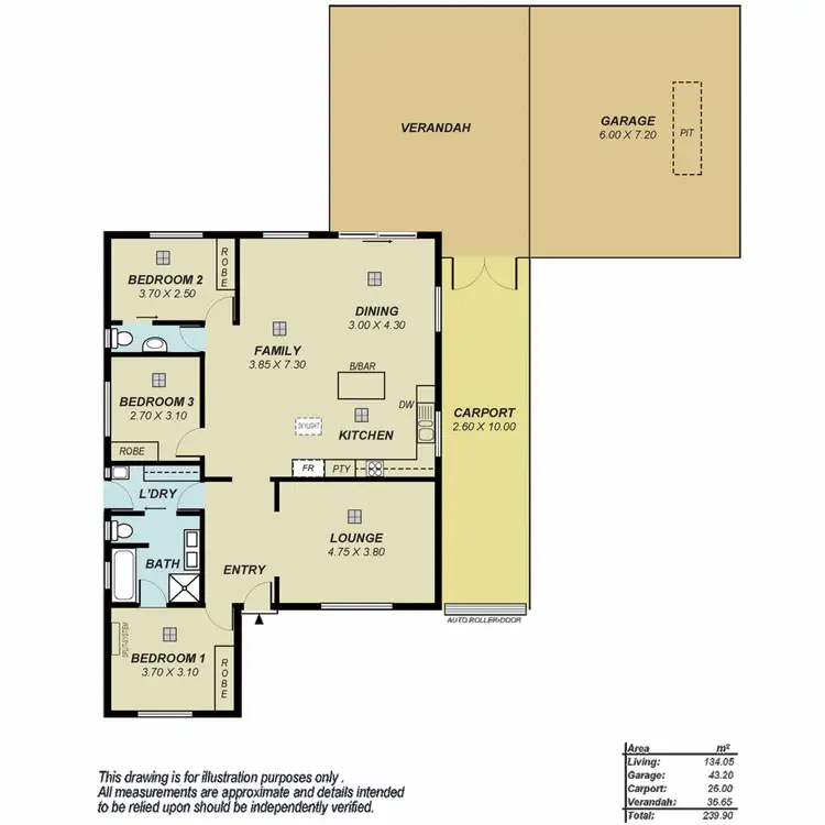 Floorplan of Homely house listing, 2 Hanlin Court, Parafield Gardens SA 5107