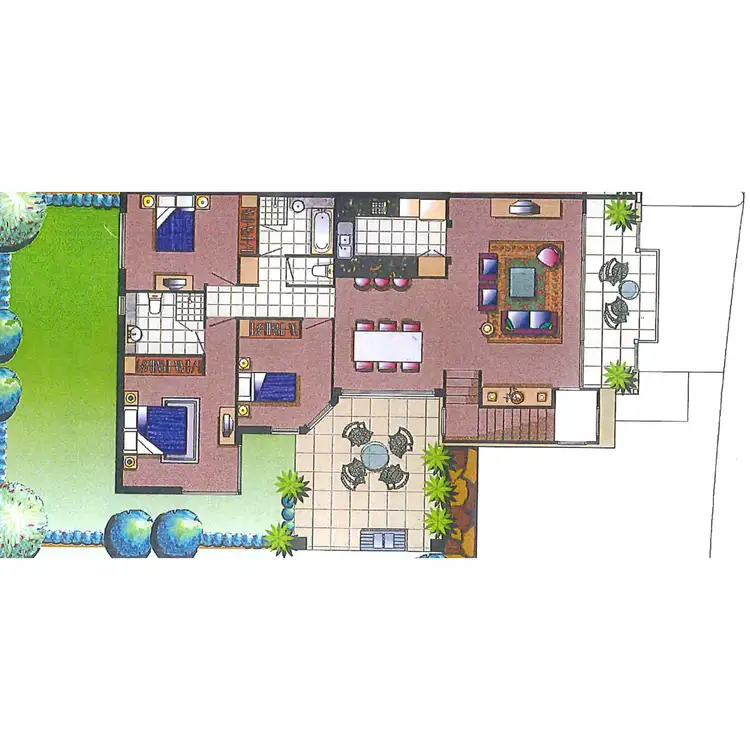 Floorplan of Homely townhouse listing, 28/5 Assembly Drive, Varsity Lakes QLD 4227