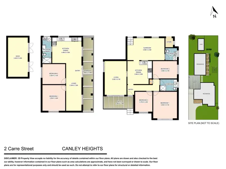 Floorplan of Homely house listing, 2 Carre Avenue, Canley Heights NSW 2166