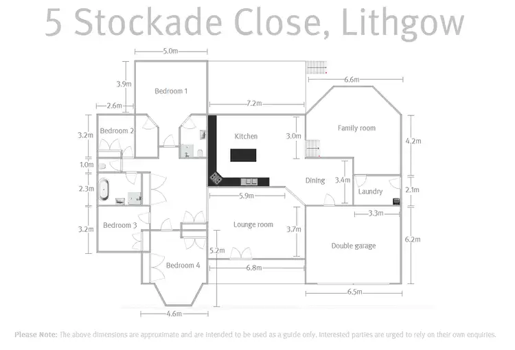 Floorplan of Homely house listing, 5 Stockade Close, Lithgow NSW 2790