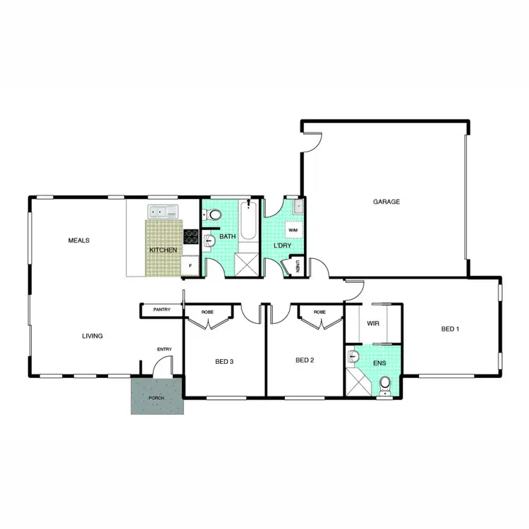 Floorplan of Homely house listing, 23 Ted Richards Street, Casey ACT 2913