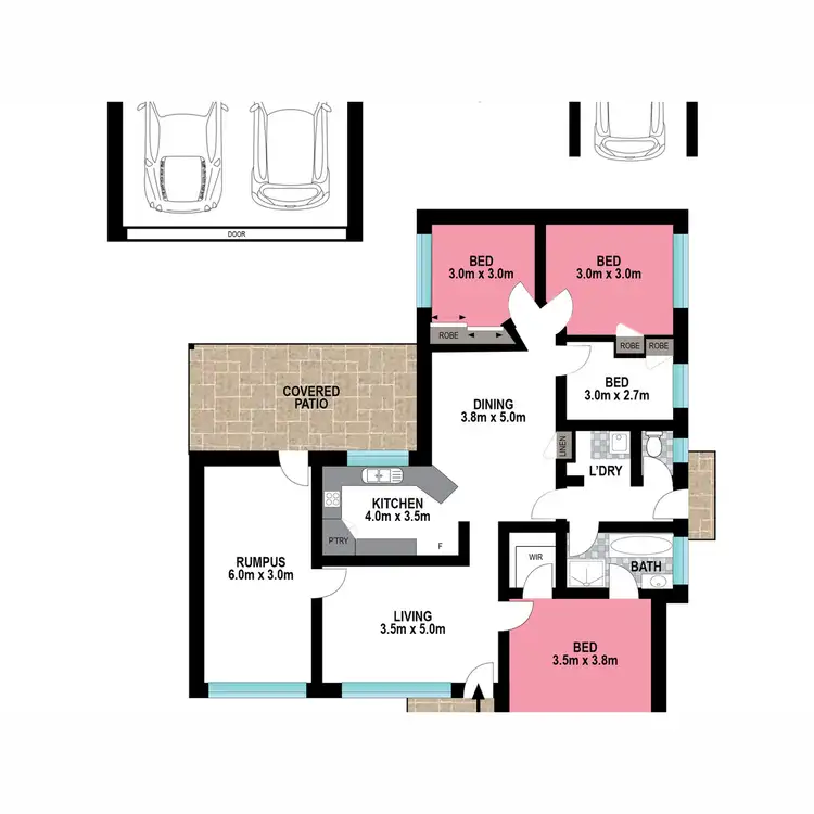 Floorplan of Homely house listing, 58 Sirene Crescent, Deception Bay QLD 4508