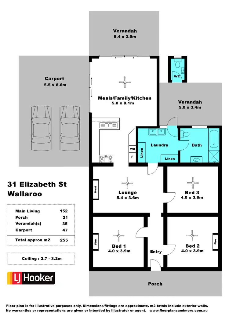 Floorplan of Homely house listing, 31 Elizabeth Street, Wallaroo SA 5556