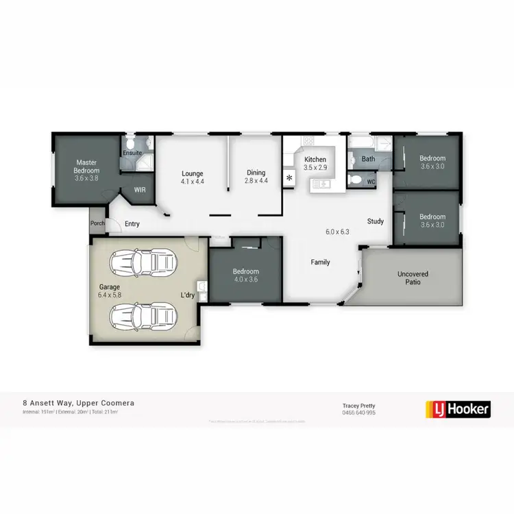Floorplan of Homely house listing, 8 Ansett Way, Upper Coomera QLD 4209