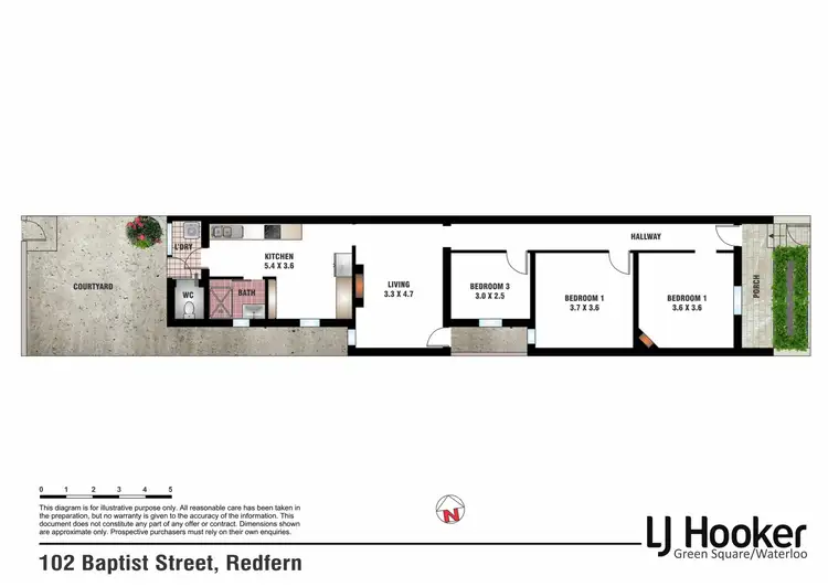 Floorplan of Homely house listing, 102 Baptist Street, Redfern NSW 2016