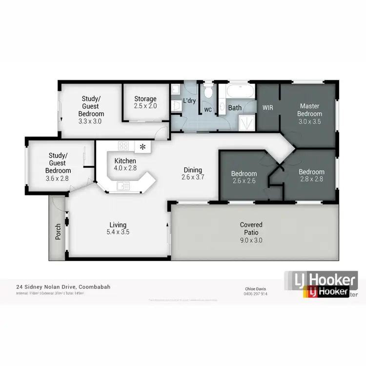 Floorplan of Homely house listing, 24 Sidney Nolan Drive, Coombabah QLD 4216