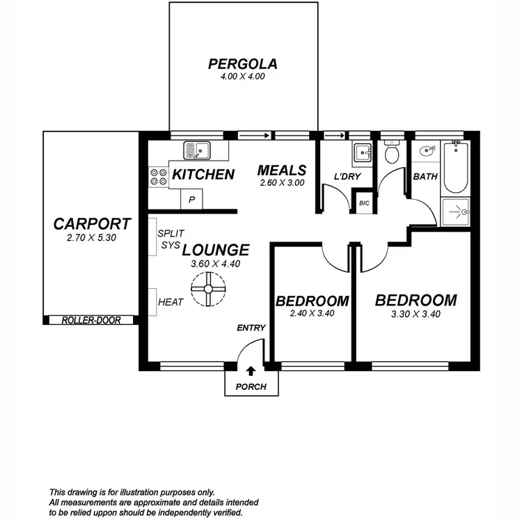 Floorplan of Homely unit listing, 8/2 Hectorville Road, Hectorville SA 5073