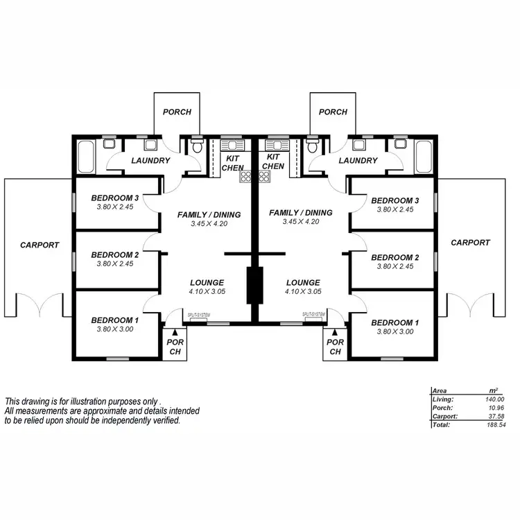 Floorplan of Homely house listing, 35-37 Heytesbury Road, Davoren Park SA 5113