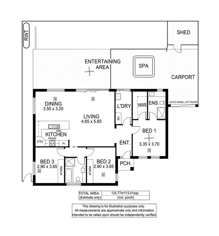 Floorplan of Homely house listing, 34A Johnstone Street, Glengowrie SA 5044