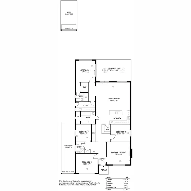 Floorplan of Homely house listing, 68 McInnes Avenue, Broadview SA 5083