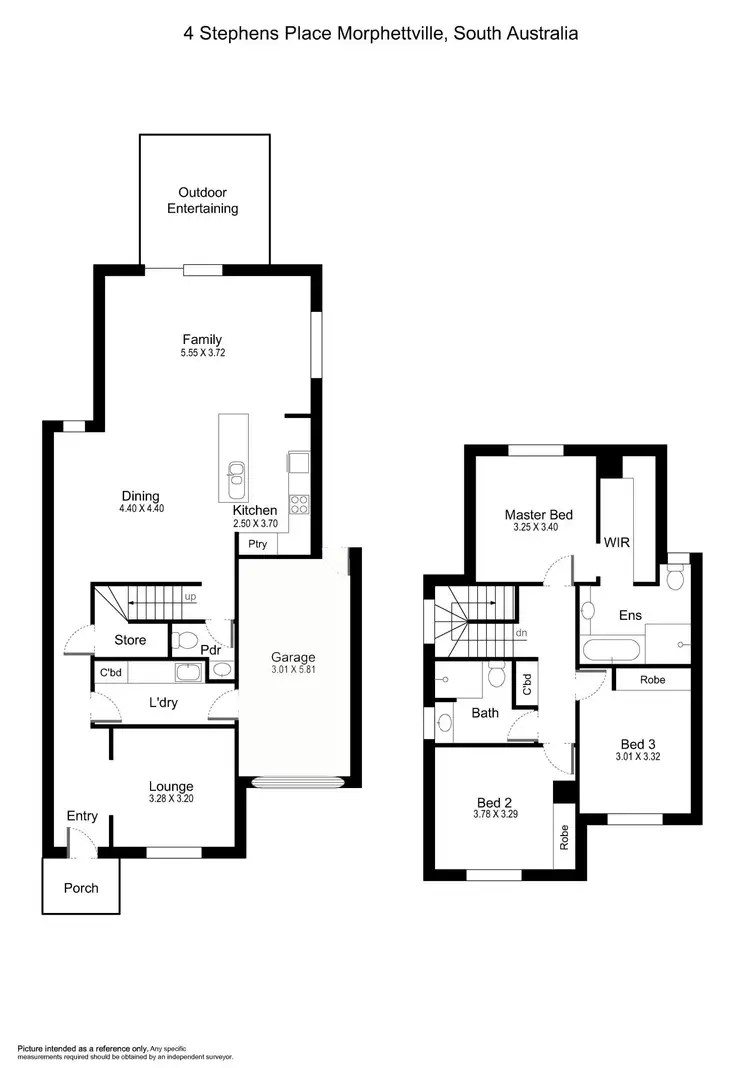 Floorplan of Homely house listing, 4 Stephens Place, Morphettville SA 5043