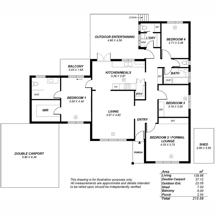 Floorplan of Homely house listing, 23 Callana Avenue, Rostrevor SA 5073