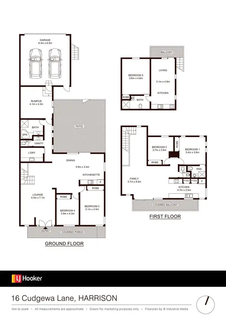 Floorplan of Homely house listing, 16 Cudgewa Lane, Harrison ACT 2914