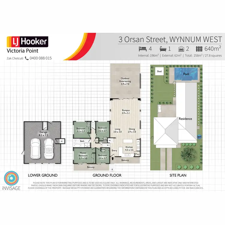 Floorplan of Homely house listing, 3 Orsan Street, Wynnum West QLD 4178