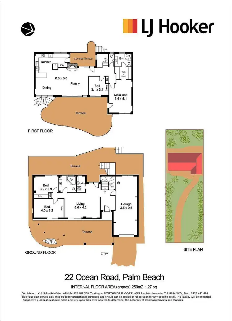 Floorplan of Homely house listing, 22 Ocean Road, Palm Beach NSW 2108