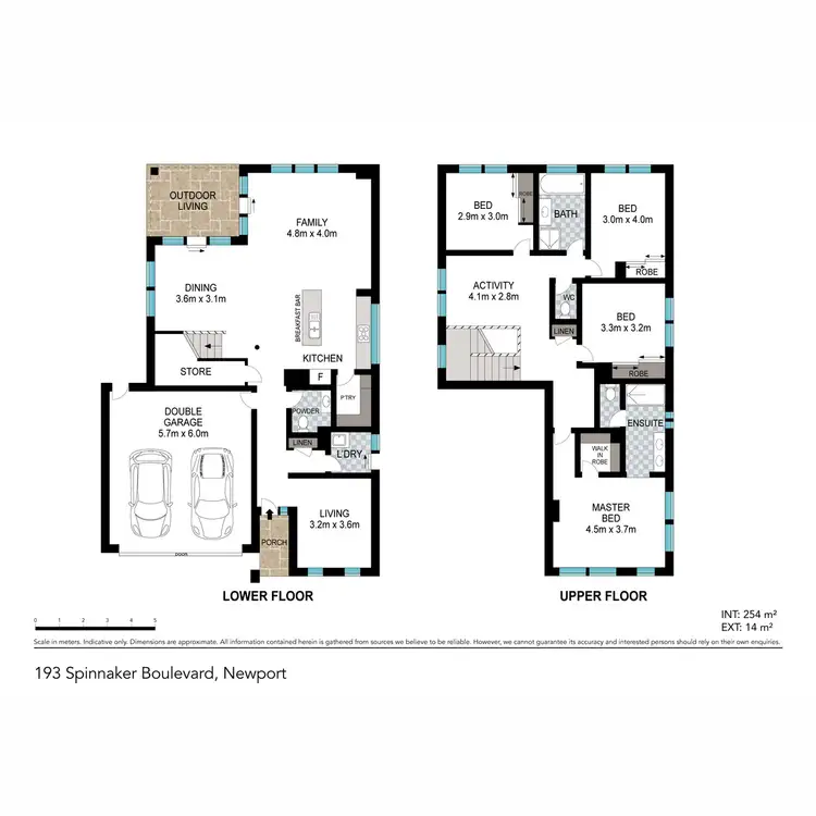 Floorplan of Homely house listing, 193 Spinnaker Boulevard, Newport QLD 4020