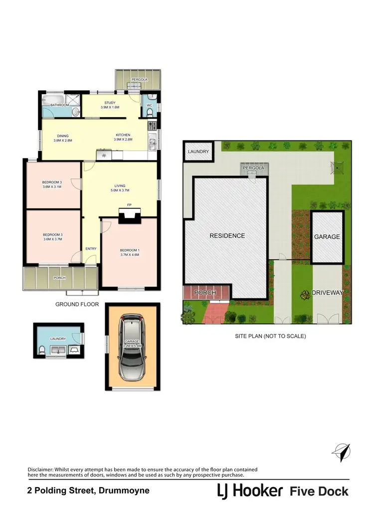Floorplan of Homely house listing, 2 Polding Street, Drummoyne NSW 2047