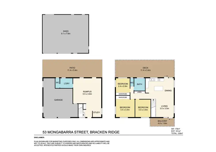 Floorplan of Homely house listing, 53 Mongabarra Street, Bracken Ridge QLD 4017