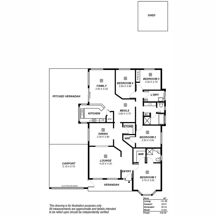 Floorplan of Homely house listing, 29 Alderbury Avenue, Salisbury North SA 5108