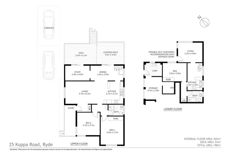 Floorplan of Homely house listing, 25 Kuppa Road, Ryde NSW 2112