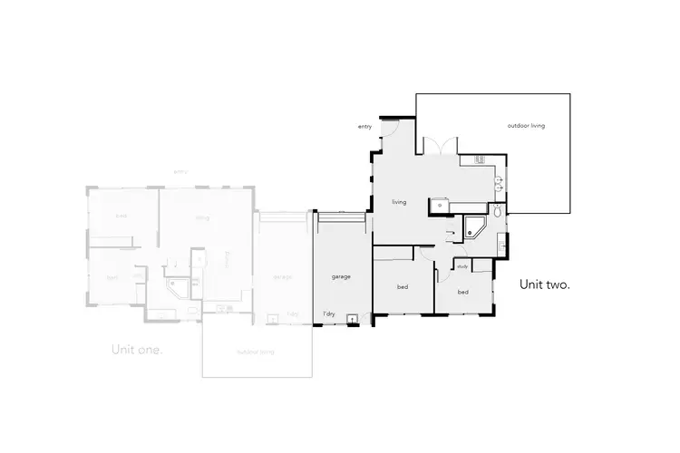 Floorplan of Homely unit listing, 2/22 Nesbit Street, Whitfield QLD 4870