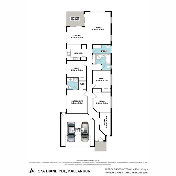 Floorplan of Homely house listing, 17a Diane Parade, Kallangur QLD 4503