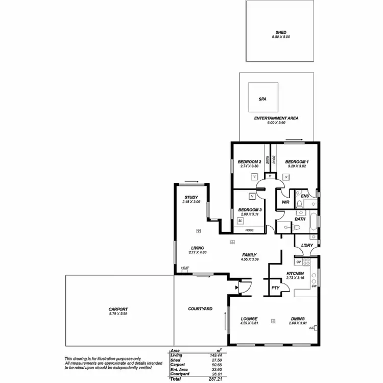 Floorplan of Homely house listing, 479 Grenfell Road, Banksia Park SA 5091